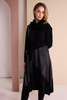 NAYA NAW26158 Dress With Leatherette Section And Neckpiece