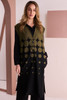 NAYA NAW26267 Spot Border Print Long Line Waistcoat