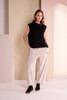 NAYA NAW26247 Baloon Shaped Cord Pull Up Trouser