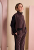 NAYA NAW26305 Puff Ball Hem Zip Waistcoat With Contrast Pockets