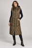 NAYA NAW26353 Long Quilted Waistcoat With Zip Pocket