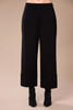 W26144 TURN UP TROUSER BLACK
