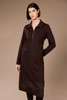 PERUZZI W26168 ZIP FRONT DRESS BLACK