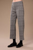 W26124 HOUNDS TOOTH TROUSER GREY