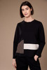 W26506 APPLIQUE TOP BROWN