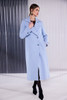 KATE COOPER KCAW26103 Wool Mix Coat Sleeve Tabs