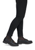Rieker 45553-00 Black comfort shoe with adjustable strap, chunky sole and everyday walking design.