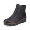 RIEKER X9165-00 Wedge ankle boot Black  Black