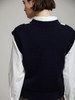 Skatie S70K10BLE Argyle knit vest