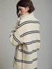 Skatie S113J01IVY Convertible knit coat