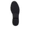 Remonte D2S72-03 Mid-height lace-up winter boot in black/brown python-effect finish with warm lining and chunky sole.