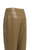 YAYA 01-309289 Faux leather carrot fit trousers