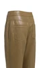 YAYA 01-309289 Faux leather carrot fit trousers