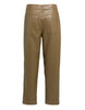 YAYA 01-309289 Faux leather carrot fit trousers