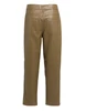 YAYA 01-309289 Faux leather carrot fit trousers