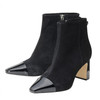 Lotus Women's Danni Ankle Boot Black Suede
