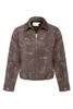 Kimara Bomber Jacket YASMIN color Brown