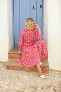 Pomodoro 72307 Batik Shirt Dress Pcfic Pomodoro 72307 Batik Shirt Dress Pcfic