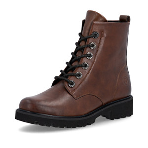 Remonte D8653-22 – Women's Brown Classic Lace-Up Boots Remonte D8653-22 – Women's Brown Classic Lace-Up Boots