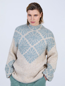 Skatie S24K36H Jacquard knit sweater color HOK Skatie S24K36H Jacquard knit sweater color HOK