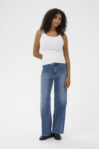 Kaffe 10510722 KAbrook HW Reg Fit Jeans Medium Blue Kaffe 10510722 KAbrook HW Reg Fit Jeans Medium Blue