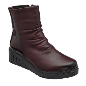 Lotus Women's Adlee Boot Ankle Bordo Lotus Women's Adlee Boot Ankle Bordo