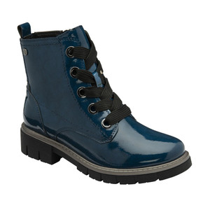 Lotus Women's Jojo Boot Ankle Navy Patent Lotus Women's Jojo Boot Ankle Navy Patent