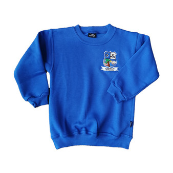 ST JOSEPHS SWEAT BLUE