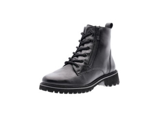 Ara 12-31225-01 Laced flat ankle boot black