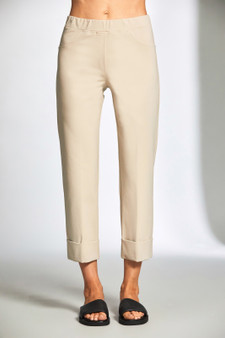 PERUZZI S26122 TURN UP TROUSER SAND