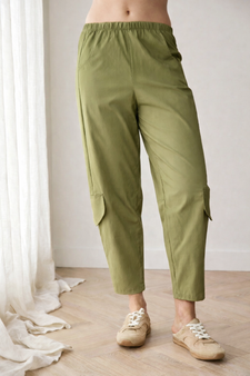 PERUZZI S26197 CARGO SLOUCH TRS KHAKI