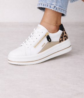 Remonte D1C01-85 From 25mm - Sport sole - Heel/Wedge Zipper Ladies shoes