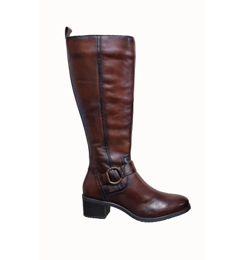 Bagatt 411-5623P-4100-6000  Low hee Knee Boot Brown