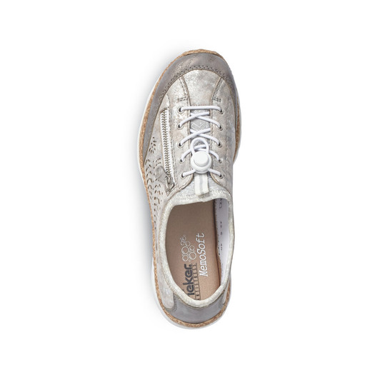 Rieker N42K6-40 Elastic laced slip on