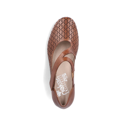 Rieker 41796-22 Low heel court shoe