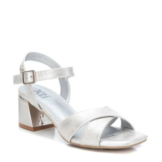Xti 141443 Silver Pu Ladies Sandals