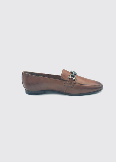 DUBARRY Harley Tan Slip on Loafer