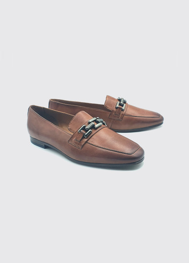 DUBARRY Harley Tan Slip on Loafer