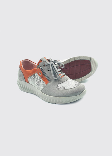 Suave Jonie Grey Laced two Tone