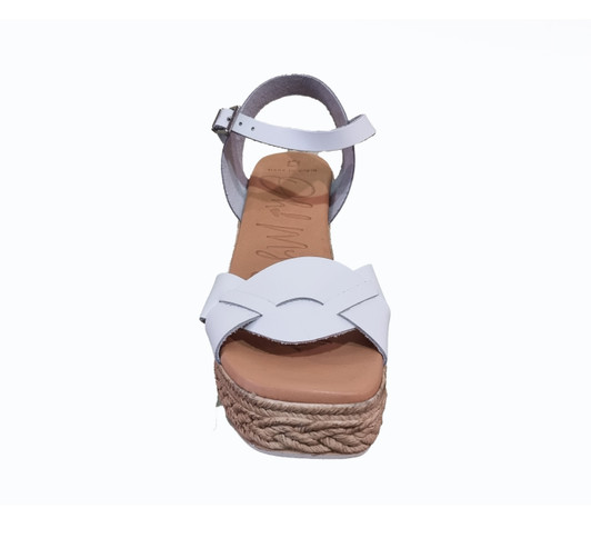 Oh My Sandals 5226 2508 LIN \ BLANCO High Wedge Sandal