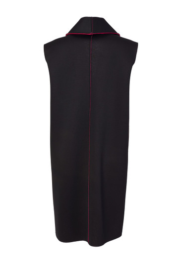 ORA Clothing ORW23180 Waistcoat raw seams 2 Colors