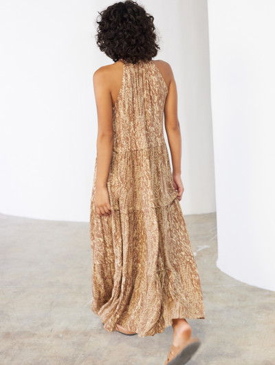 Skatie S05V97PCN Bambula viscose printed dress