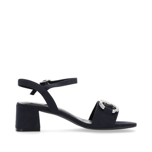 Remonte D1L50-14 Block heeled sandal with strap Navy
