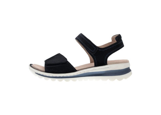Ara 1247207-02 G fitting sandal with velcro blue