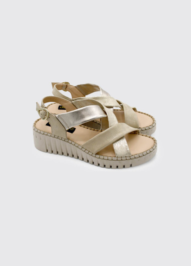DUBARRY Janic comfort wedge sandal Gold