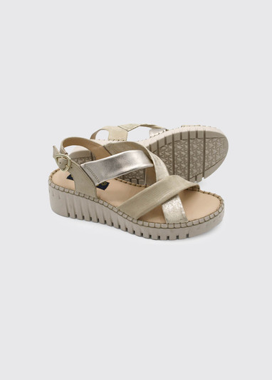 DUBARRY Janic comfort wedge sandal Gold