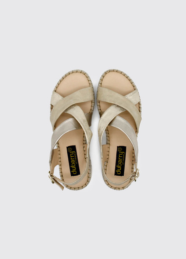 DUBARRY Janic comfort wedge sandal Gold