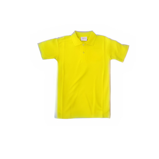 Skippy Plain Polo Shirt Lemon