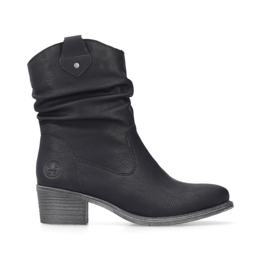 Rieker 73170-00 Pull on cowboy boot