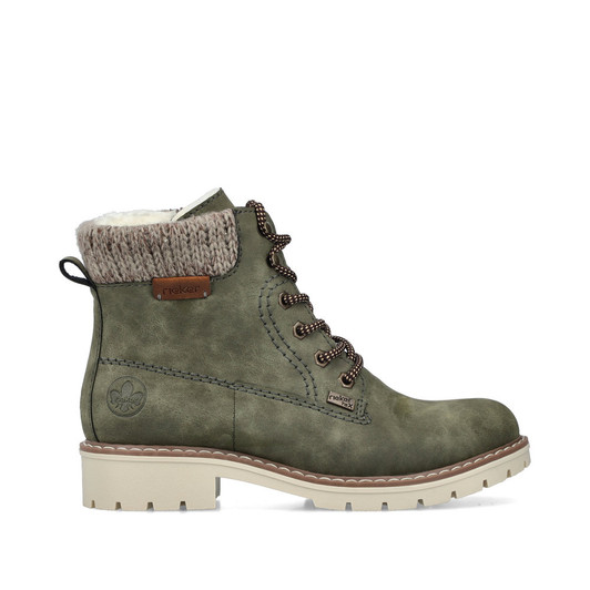Rieker Y9118-54 Flat heeled laced boot